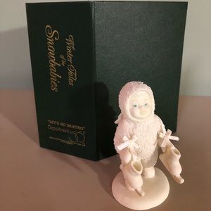 Department 56 Snowbabies Let’s Go Skating